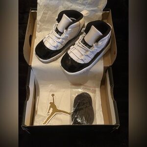 Kids Black and White Sneakers